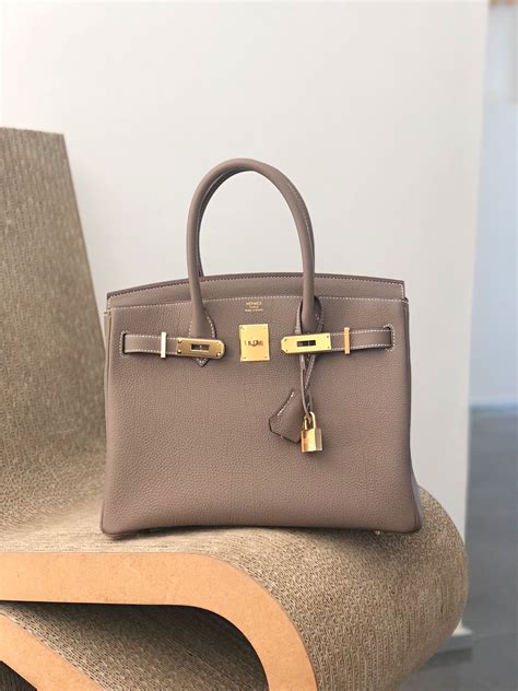 hermes handbag birkin 30 etoupe|Birkin 30 etoupe handbag.